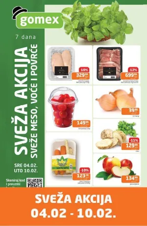 Gomex - Sveža akcija