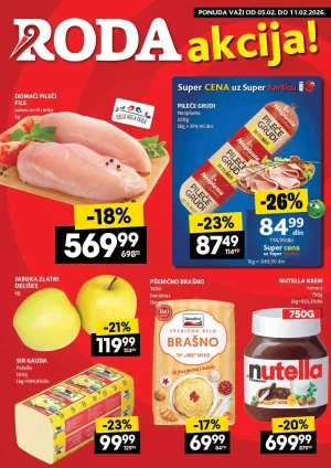 Roda - Nedeljni katalog