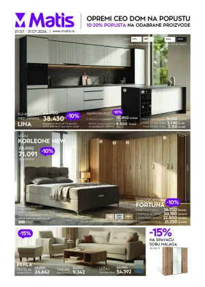 Matis - Katalog juli 2026