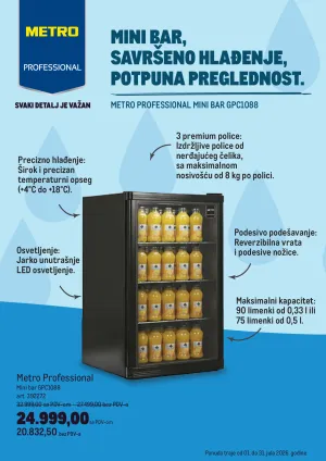 Metro - Mini bar