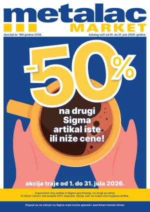 Metalac - Akcija katalog juli 2026