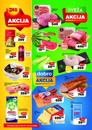 DIS market - Akcija